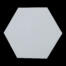płytki podłogowe,ścienne,33x28.5cm,heksagony,białe,opal deco white